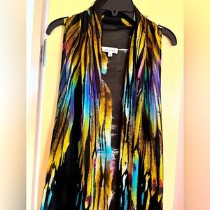 Artistically beautiful buttterfly vest. Adore brand, Size small